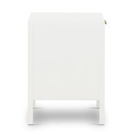 Santorini Hamptons Bedside Table White - OWUT0018W