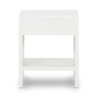 Santorini Hamptons Bedside Table White - OWUT0018W