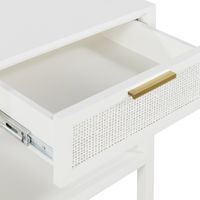 Santorini Hamptons Bedside Table White - OWUT0018W