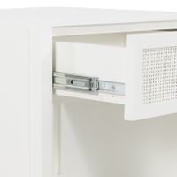 Santorini Hamptons Bedside Table White - OWUT0018W