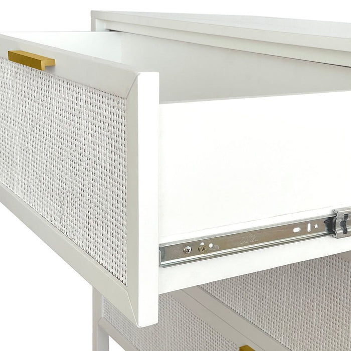 Santorini Hamptons 3 Drawer White - OWUT0019W