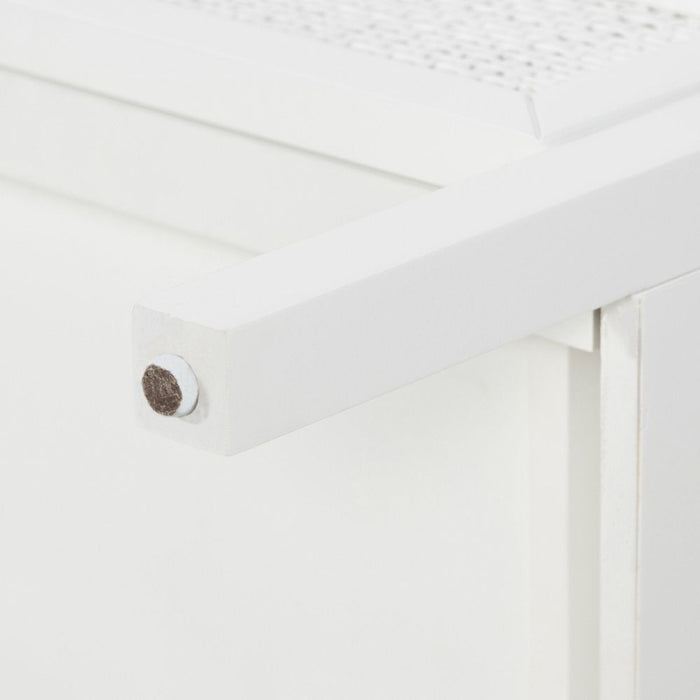 Santorini Bedside 3 Drawers White - OWUT0021W