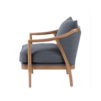 Asteria Linen Blend Armchair Natural - OWFC0055B