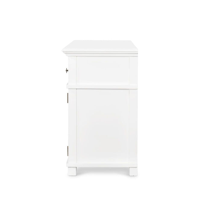 Sorrento 4 Door Hamptons Buffet White - OWFV0022