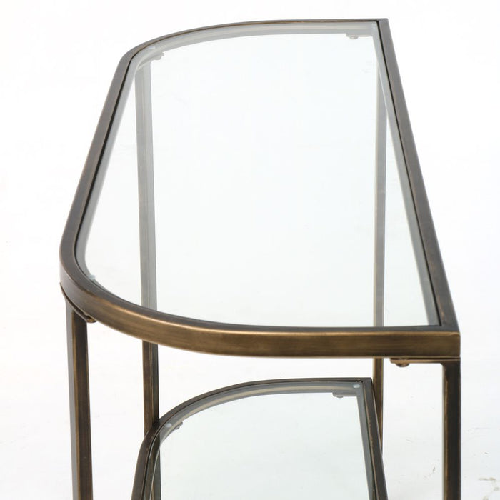 Palladium Console Table Brass - OWMF0052