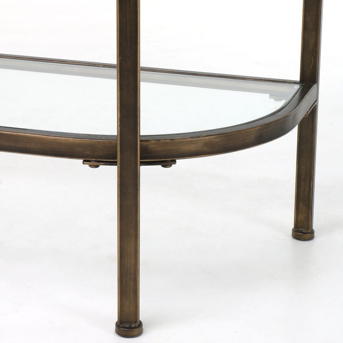Palladium Console Table Brass - OWMF0052