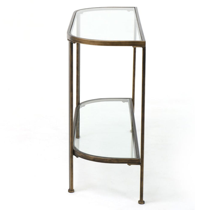 Palladium Console Table Brass - OWMF0052