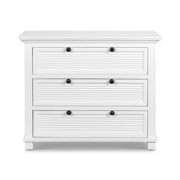 West Beach Chest of 3 Drawers White - OWWB1031S