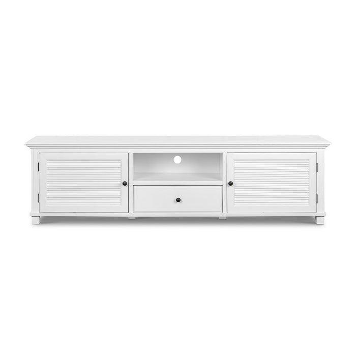 West Beach Hamptons Large Media Unit White - OWWB1030L