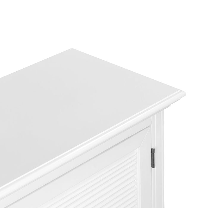 West Beach Hamptons Large Media Unit White - OWWB1030L