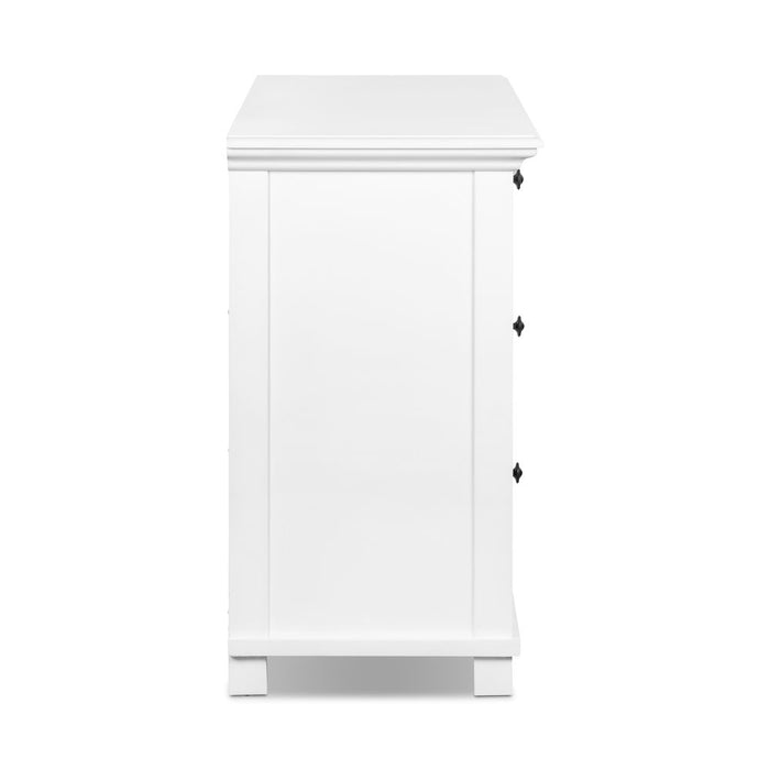 West Beach Chest of 6 Drawers White - OWWB1031L