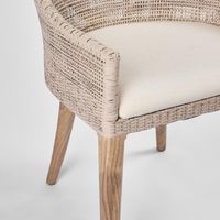 Charlotte Dining Chair Natural - OWPAN01