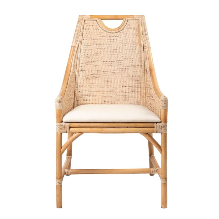William Bamboo Dining Chair Brown - OWPAN03