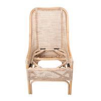 Victoria Hamptons Rattan Dining Chair Natural - OWPAN05