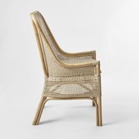 Victoria Hamptons Rattan Dining Chair Natural - OWPAN05