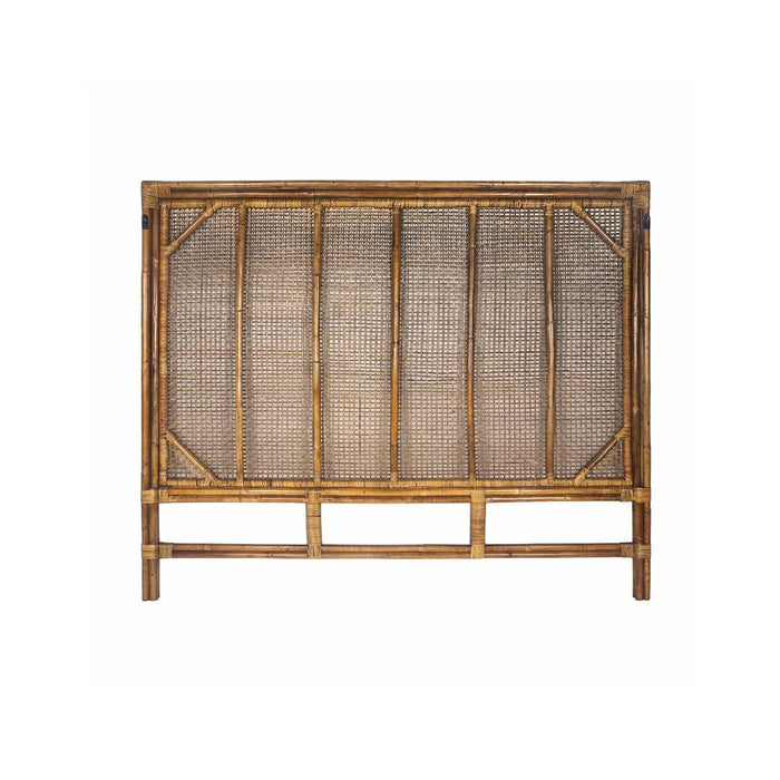 Cayman Rattan Hamptons Bedhead Queen Natural - OWEJ0008Q