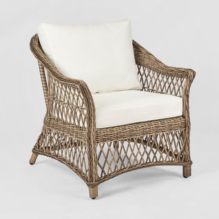 Marco Outdoor Synthetic 3 Piece Lounge Set Natural - FUR550NAT