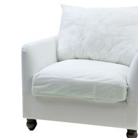 Noosa Hamptons Armchair Cushion Inserts White - OWFL0226-1