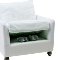Noosa Hamptons Armchair Cushion Inserts White - OWFL0226-1