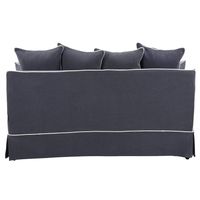 Noosa Hamptons 3 Sofa Seat Slip Cover Navy - OWFL0226NV-3C