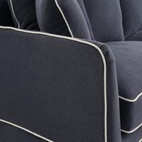 Noosa Hamptons 3 Sofa Seat Slip Cover Navy - OWFL0226NV-3C