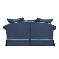Avalon Hamptons 2 Sofa Seat Slip Cover Navy - OWFL0302NV-2C