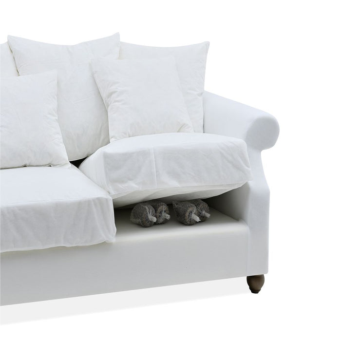 Avalon Hamptons 2 Seat Sofa Naked Base White - OWFL0302BASE2