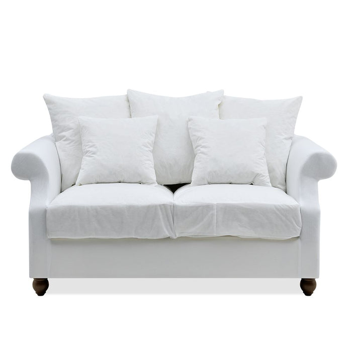 Avalon Hamptons 2 Seat Sofa Naked Base White - OWFL0302BASE2