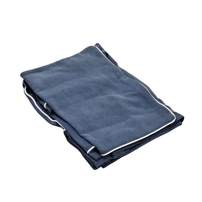 Avalon Hamptons Armchair Seat Slip Cover Navy - OWFL0302NV-1C