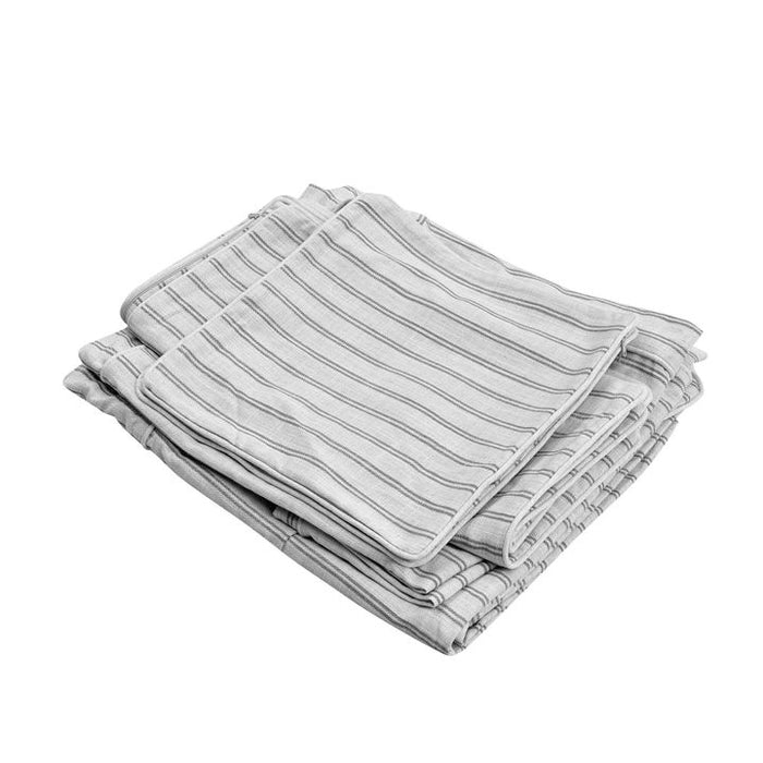 Avalon Hamptons Armchair Stripe Slip Cover Grey - OWFL0302SS-1C
