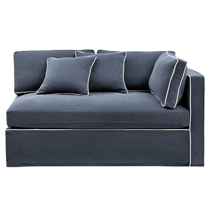 Marbella Modular Sofa Seat Slip Cover Navy - OWFL0400NV-CB