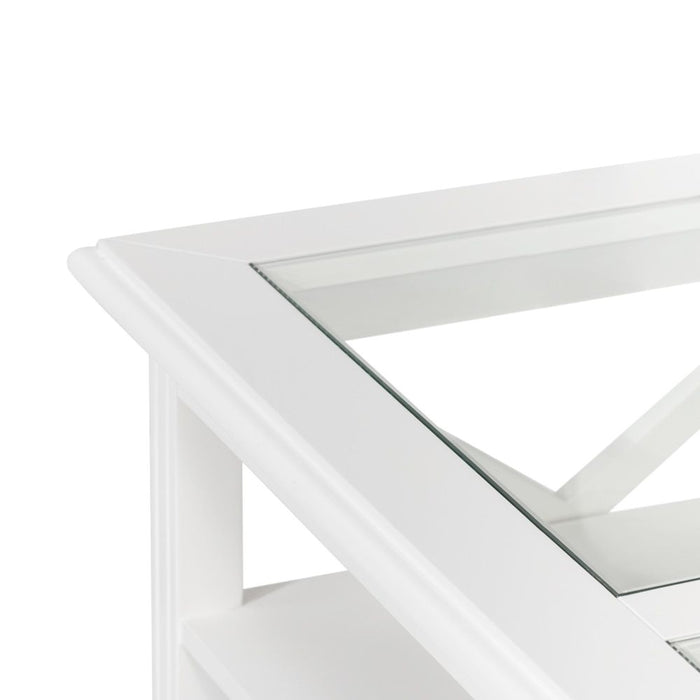 Sorrento Hamptons Square Coffee Table White - OWFV0020