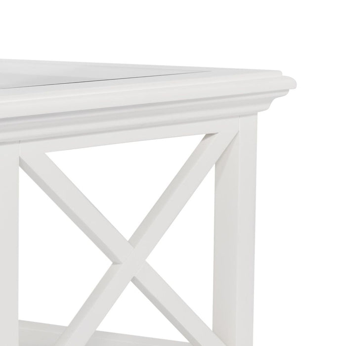 Sorrento Hamptons Square Coffee Table White - OWFV0020