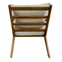 Cushions Linen Blend Timber chair Natural - OWFX0004G