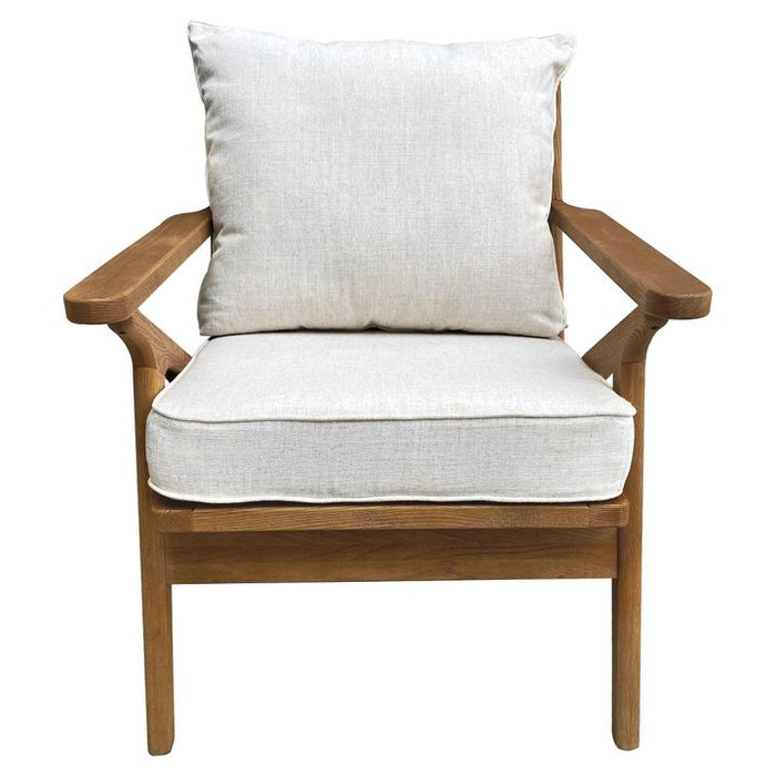 Cushions Linen Blend Timber chair Natural - OWFX0004G