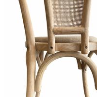 Round Dining Chair Natural - OWFX0009