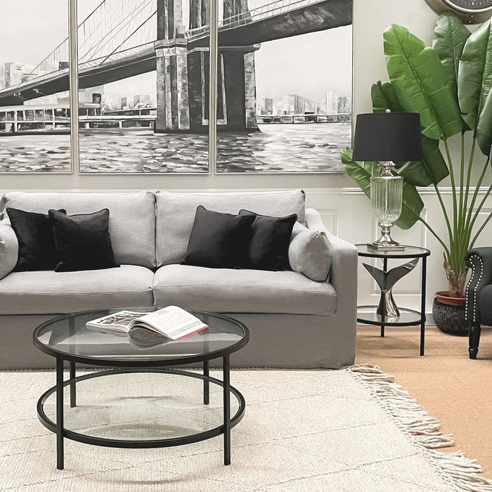 Palladium Side Table Black - OWMF0040