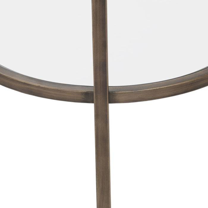 Palladium Side Table Brass - OWMF0041