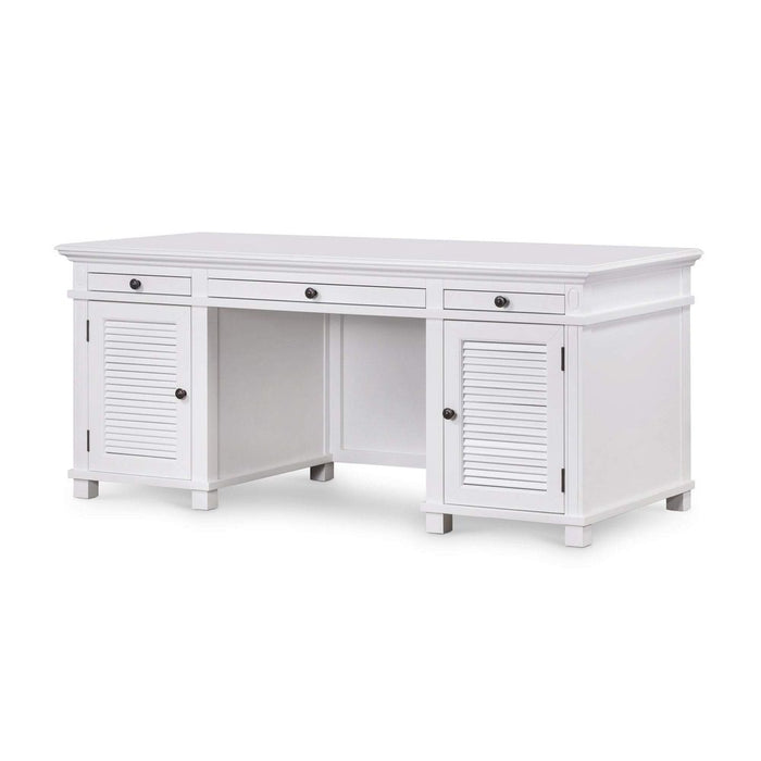 West Beach Timber Desk White - OWWB1026