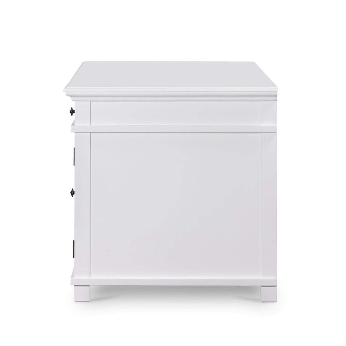 West Beach Timber Desk White - OWWB1026