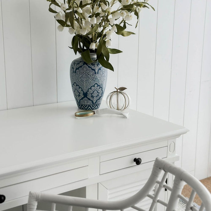 West Beach Timber Desk White - OWWB1026