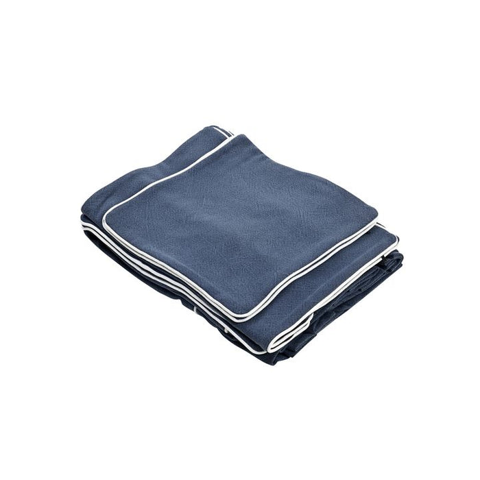 Noosa Hamptons 2 Sofa Seat Slip Cover Navy - OWFL0226NV-2C