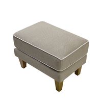 Bondi Hamptons Ottoman Natural - OWFL0251N