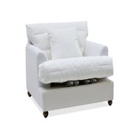 Byron Armchair Naked Base White - OWFL0301BASE1