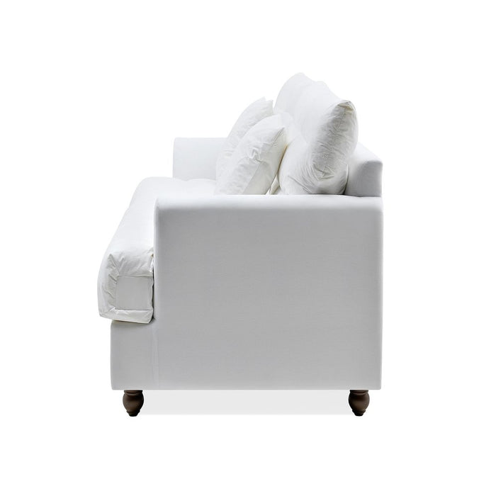 Byron 3 Seat Naked Sofa Base & Cushion Inserts White - OWFL0301BASE3