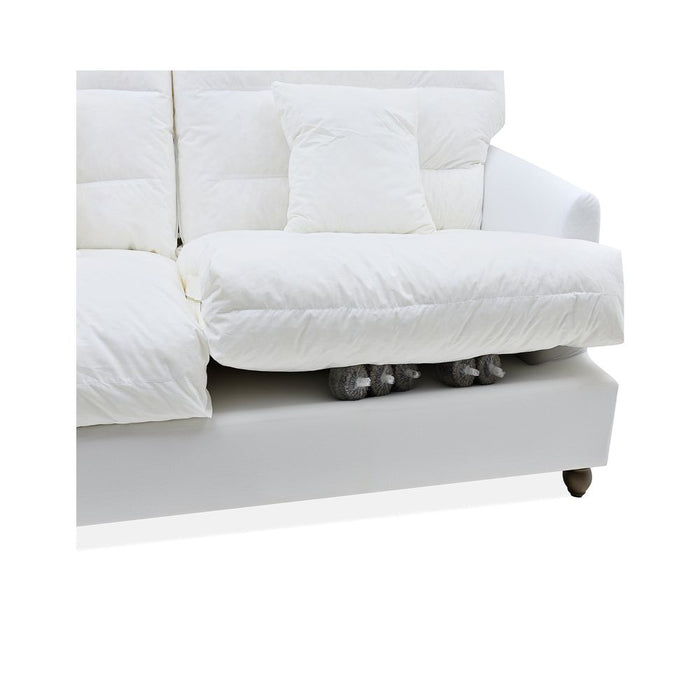 Byron 3 Seat Naked Sofa Base & Cushion Inserts White - OWFL0301BASE3