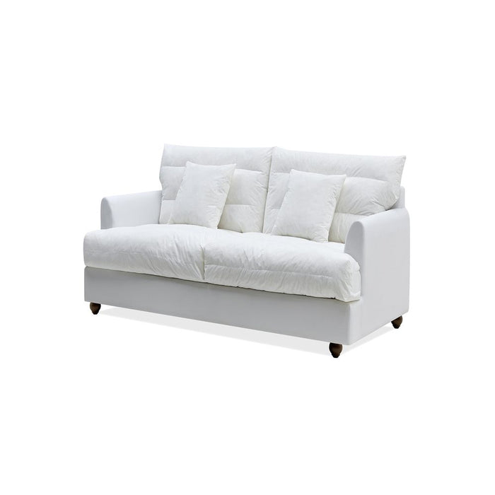 Byron 3 Seat Naked Sofa Base & Cushion Inserts White - OWFL0301BASE3