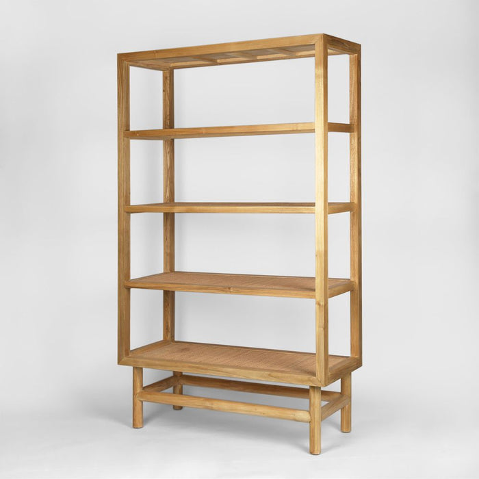 Rondo Wood Shelf Tall Natural - MRDFUR0091