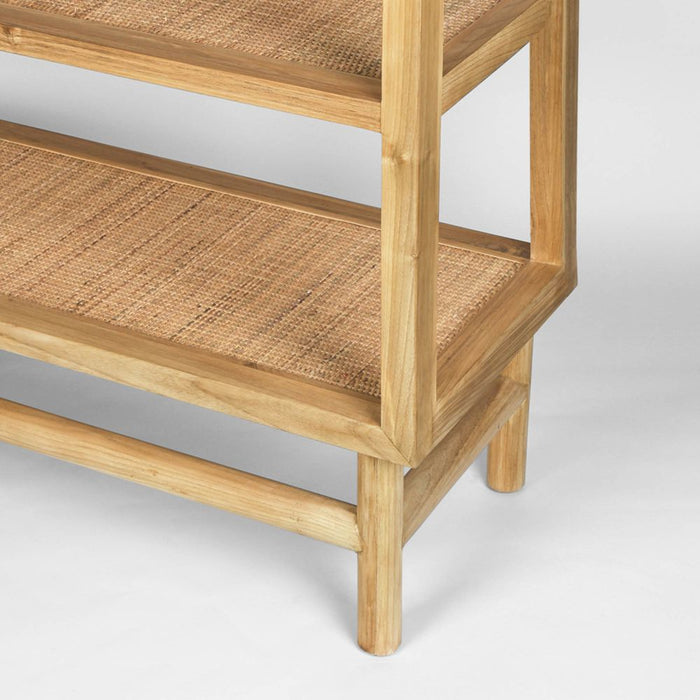 Rondo Wood Shelf Tall Natural - MRDFUR0091