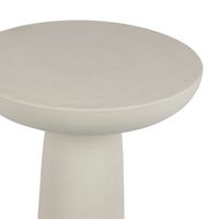 Pablo Outdoor Side Table Round Chalk Light Grey - MRDFUR0088